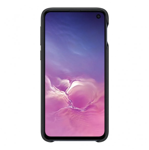 Svart och väldigt snyggt skydd till Samsung Galaxy S10e.