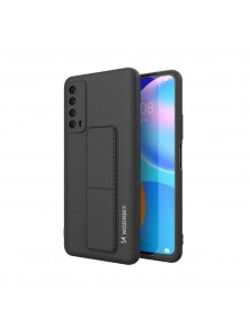 Svart och mycket snyggt skal Huawei P Smart 2021.
