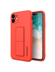 Rött och mycket snyggt omslag iPhone 12 Mini.