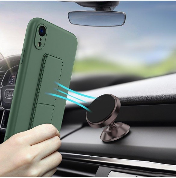Ljusblått och mycket snyggt fodral iPhone XR.