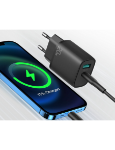 USB-C-utgång 5V / 3A 9V / 2,22A 12V / 1,67A