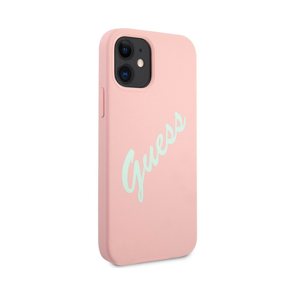 Rosa och mycket snyggt omslag iPhone 12 Mini.