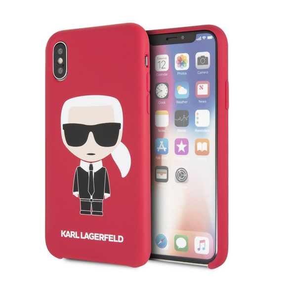 Praktiskt och lätt skyddande fodral från Karl Lagerfeld.