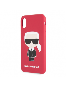 Med det här fodralet kommer du att vara lugn för iPhone X/XS och mycket snyggt skydd från Karl Lagerfeld.