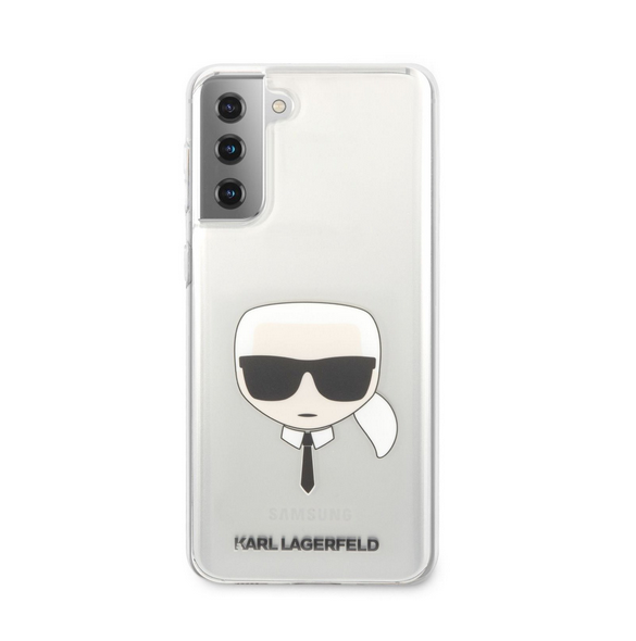 Med detta skal kommer du att vara lugn för Samsung Galaxy S21 och mycket snyggt skydd från Karl Lagerfeld.