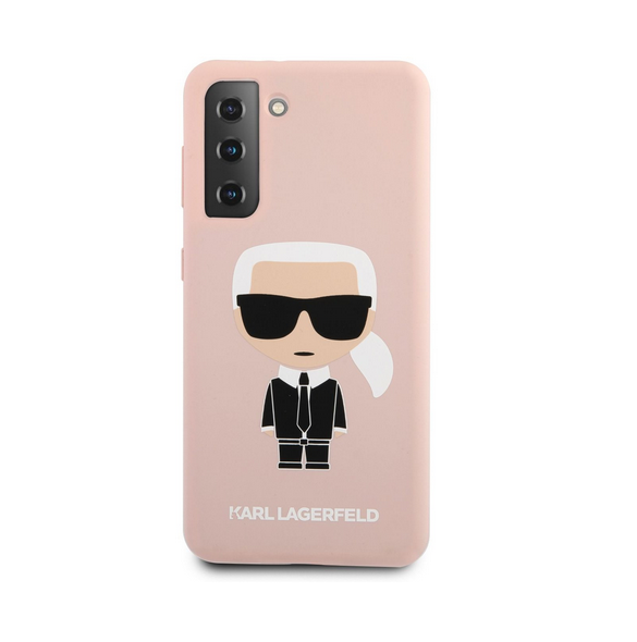 Rosa och mycket snyggt skal Samsung Galaxy S21 Plus.