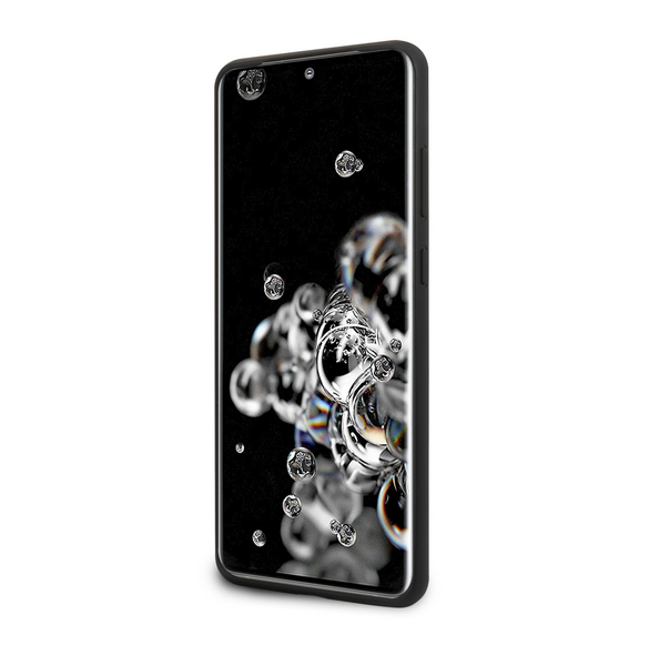 Samsung Galaxy S20 Ultra och mycket snyggt skydd från Karl Lagerfeld.