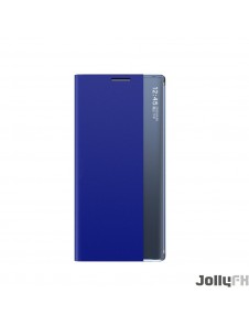Blått och mycket snyggt skal Samsung Galaxy A32 5G.