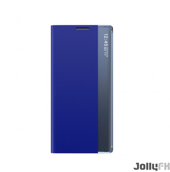 Blått och mycket snyggt skal Samsung Galaxy A32 5G.