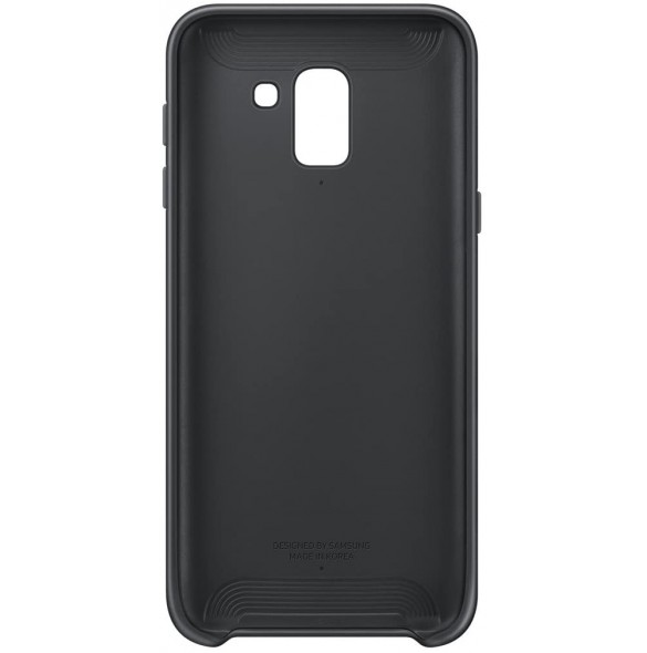 Samsung EF-PJ600CBE Dual Layer Cover Galaxy J6 - Svart