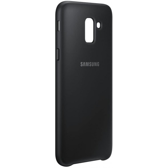 Samsung EF-PJ600CBE Dual Layer Cover Galaxy J6 - Svart