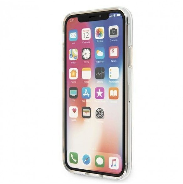 Guess hårt fodral GUHCI65PCUCHBK  iPhone XS Max - Svart
