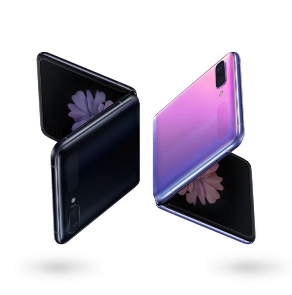 Ringke Folio Signature äkta läderfodral med lock och axelrem för Samsung Galaxy Z Flip - Grä(FOSG0004)