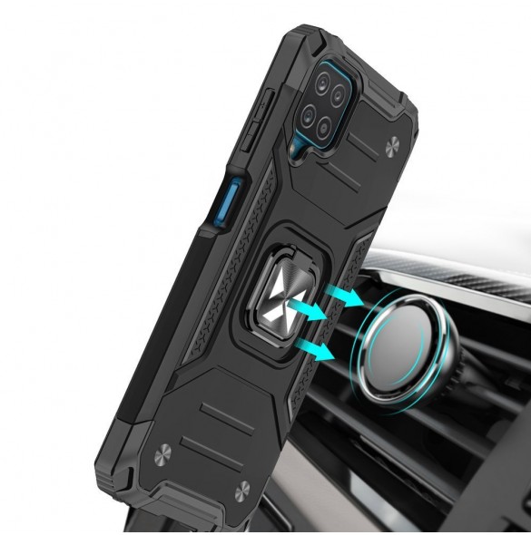 Med detta skal kommer du att vara lugn för Samsung Galaxy A12 / Galaxy M12 och mycket snyggt skydd från Wozinsky.