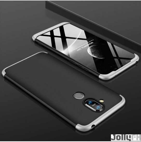 Silver och väldigt snyggt skydd till Nokia 8.1 / Nokia X7.