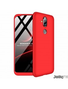Rött och väldigt snyggt skydd till Nokia 8.1 / Nokia X7.