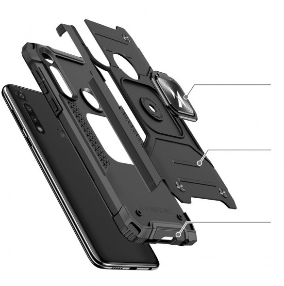 Med det här omslaget kommer du att vara lugn för Motorola Moto G8 Power och mycket snyggt skydd från Wozinsky.