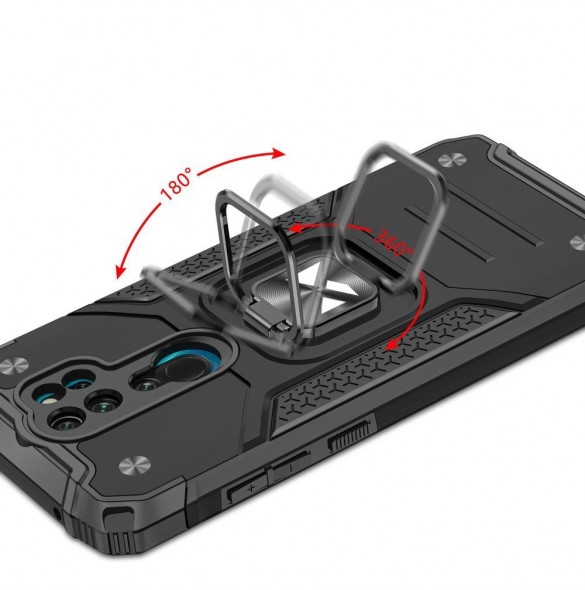 Med det här omslaget kommer du att vara lugn för Xiaomi Redmi Note 8 Pro och mycket snyggt skydd från Wozinsky.