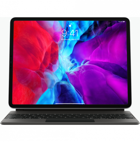 Apple MXQU2S/A Magic Keyboard Folio iPad Pro 12,9" (2018/2020) 3, 4 generationen - SVENSKA