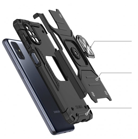Vackert och pålitligt skyddsfodral för Samsung Galaxy M51.