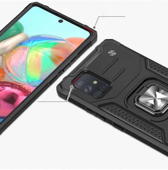Med detta skal kommer du att vara lugn för Samsung Galaxy A71 5G och mycket snyggt skydd från Wozinsky.