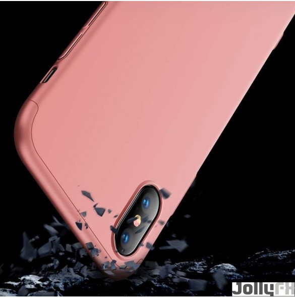Rosa och väldigt snyggt skydd till iPhone XR.