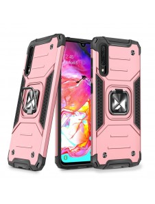 Med detta skal kommer du att vara lugn för Samsung Galaxy A70 och mycket snyggt skydd från Wozinsky.