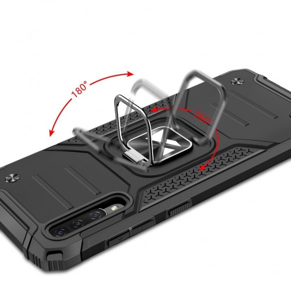 Svart och mycket snyggt skal Samsung Galaxy A70.