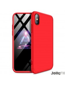 Rött och väldigt snyggt skydd till iPhone XR.
