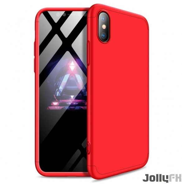 Rött och väldigt snyggt skydd till iPhone XR.