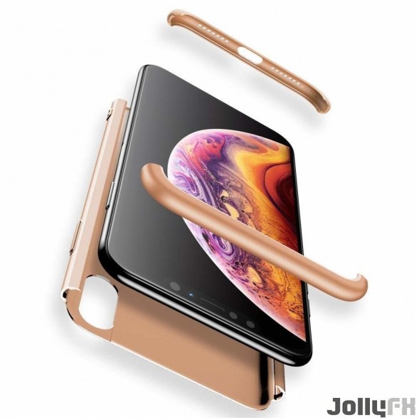 Gyllene och väldigt snygga fodral till iPhone XR.