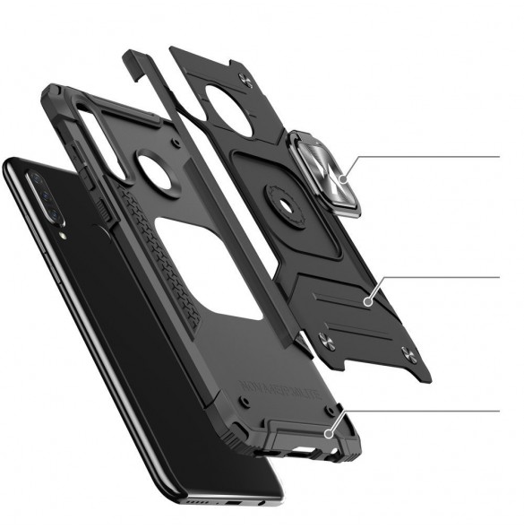 Huawei P30 Lite och mycket snyggt skydd från Wozinsky.