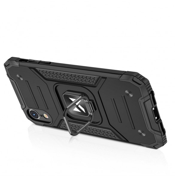 Blått och mycket snyggt skal iPhone XR.