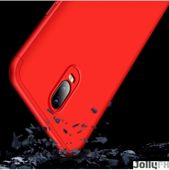 Rött och väldigt snyggt skydd till OnePlus 6T.