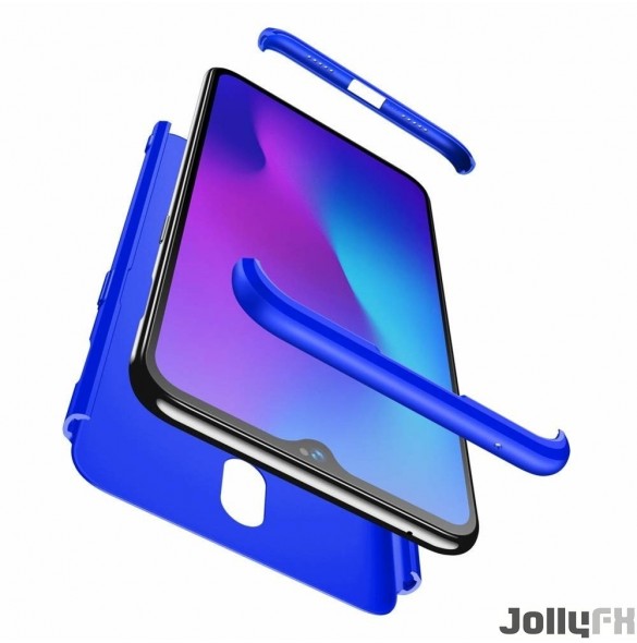 Blå och väldigt snyggt skydd för OnePlus 6T.