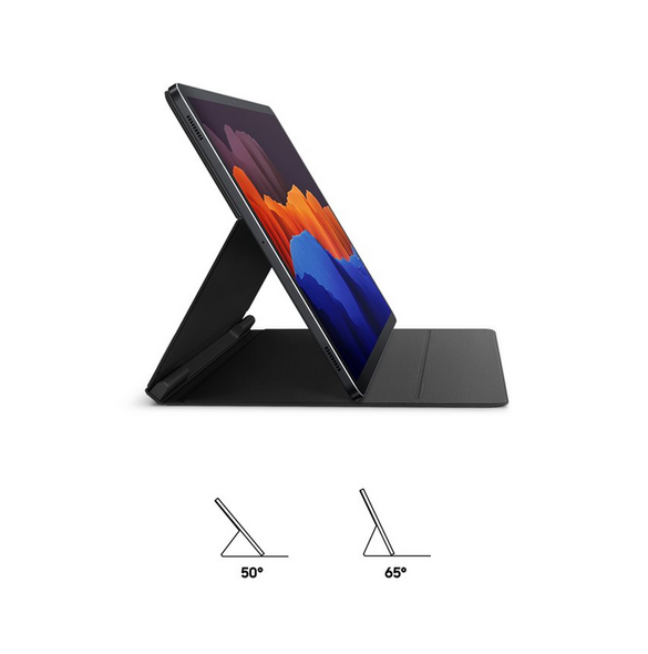 Svart och mycket praktiskt omslag från Samsung.