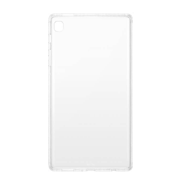 Silver och mycket praktiskt omslag från Samsung.