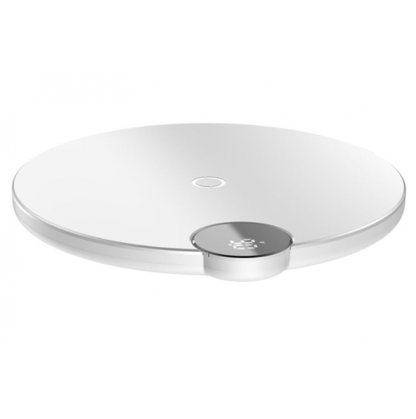Baseus WXSX -02 Digital LED trådlös laddare - Vit