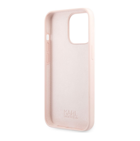 Rosa och mycket snyggt fodral iPhone 13 Pro Max.