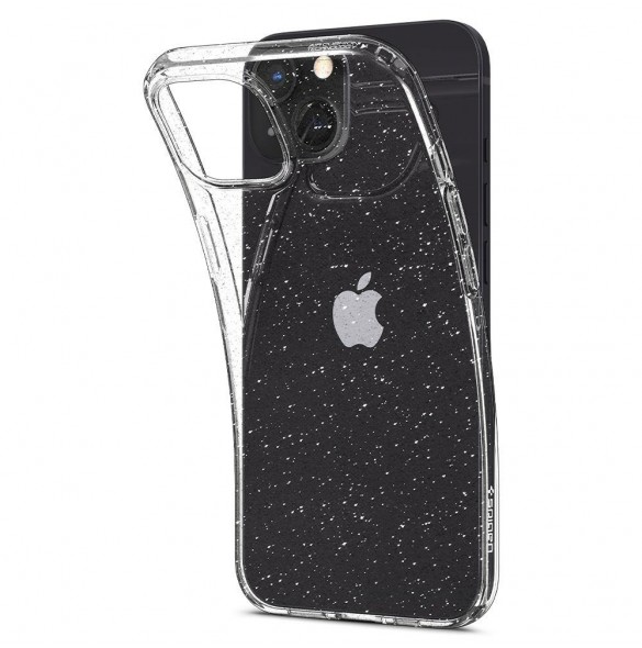 Glitterkristall och mycket snyggt fodral iPhone 13.