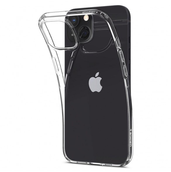 iPhone 13 Mini och mycket snyggt skydd från Spigen.