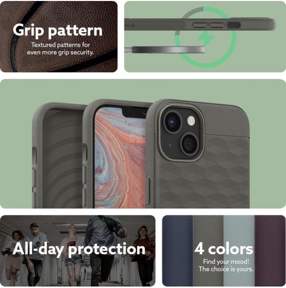 Ett snyggt skal till iPhone 13 i kvalitativt material.
