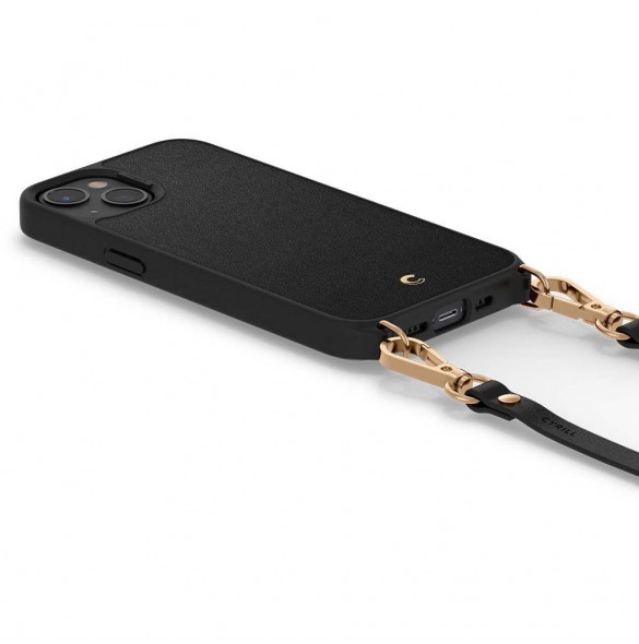 Svart och mycket snyggt omslag iPhone 13.