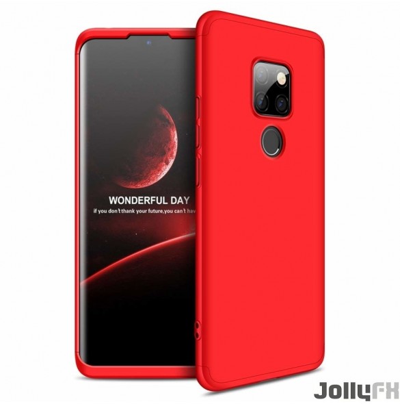 Rött och väldigt snyggt skydd för Huawei Mate 20.