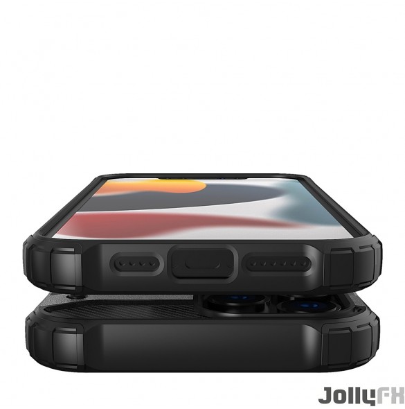 Med det här fodralet kommer du att vara lugn för iPhone 13 Pro Max och mycket snyggt skydd från JollyFX.