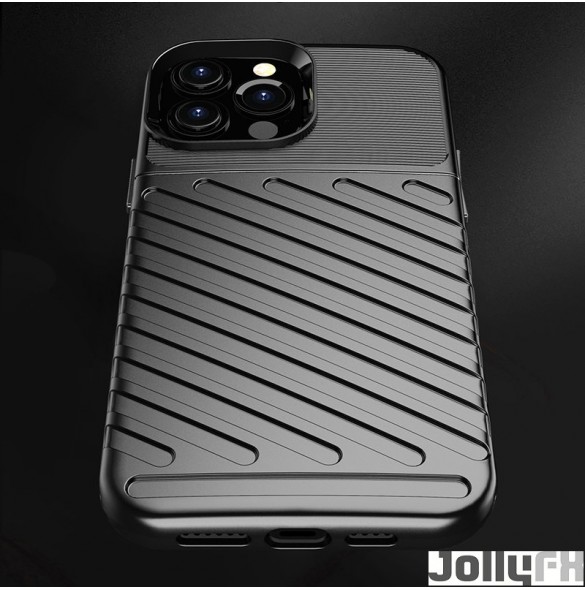 Svart och mycket snyggt skal till iPhone 13 Pro Max.
