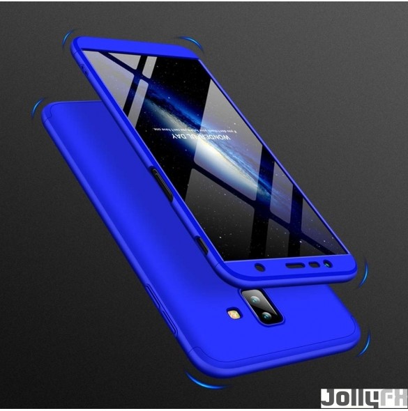 Blå och väldigt snyggt skydd till Samsung Galaxy J6 Plus 2018 J610.