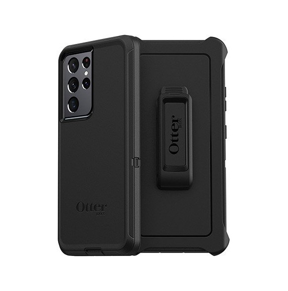 Samsung Galaxy S21 Ultra 5G och mycket snyggt skydd från OtterBox.