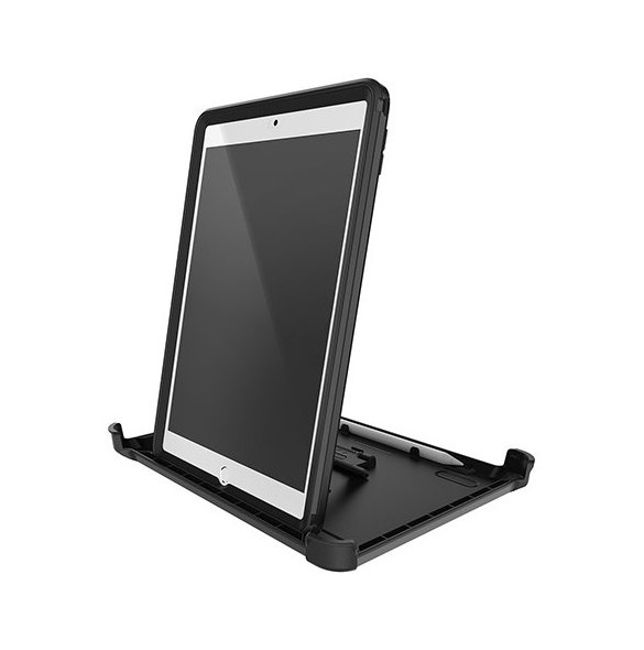 Svart och mycket snyggt fodral iPad 10.2.