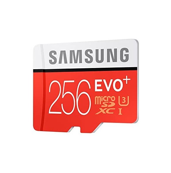 Samsung Evo plus microSDXC Class 10 UHS-I U3 256GB